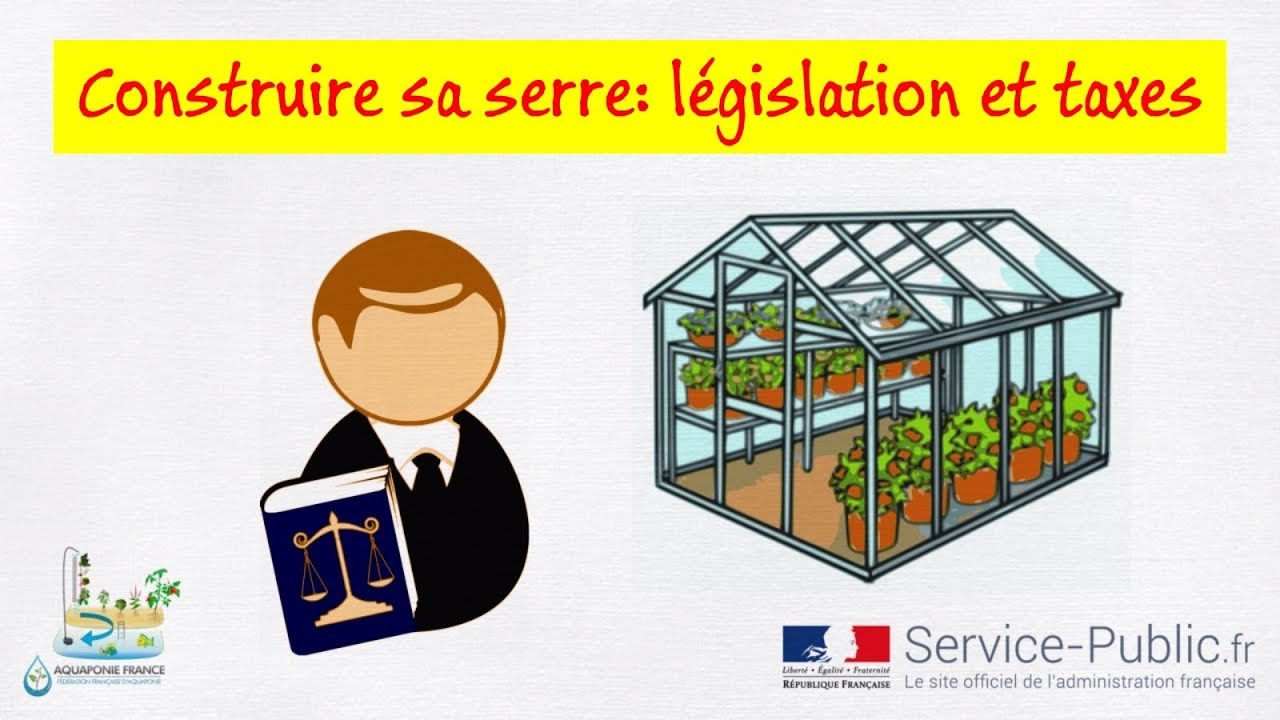 🏡 Construire une serre: législation et taxes
