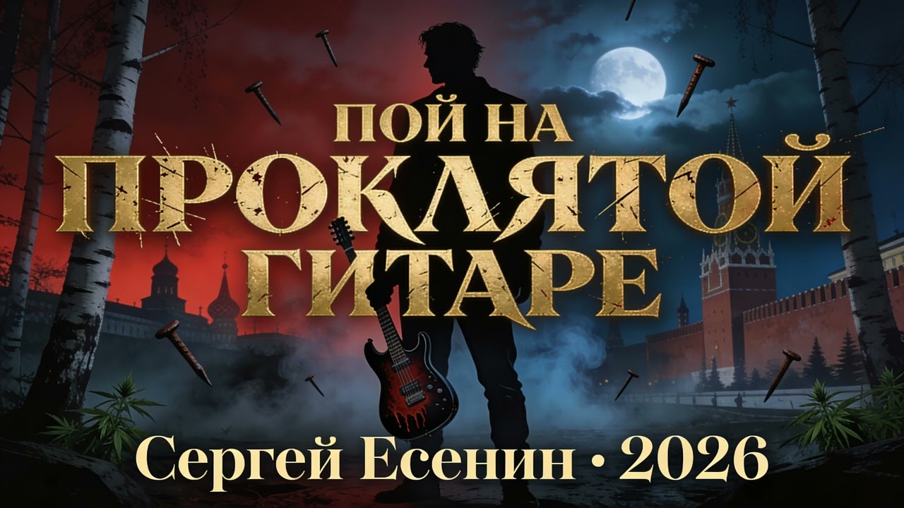 Сергей Есенин - Пой на проклятой гитаре, музыка с ии. 