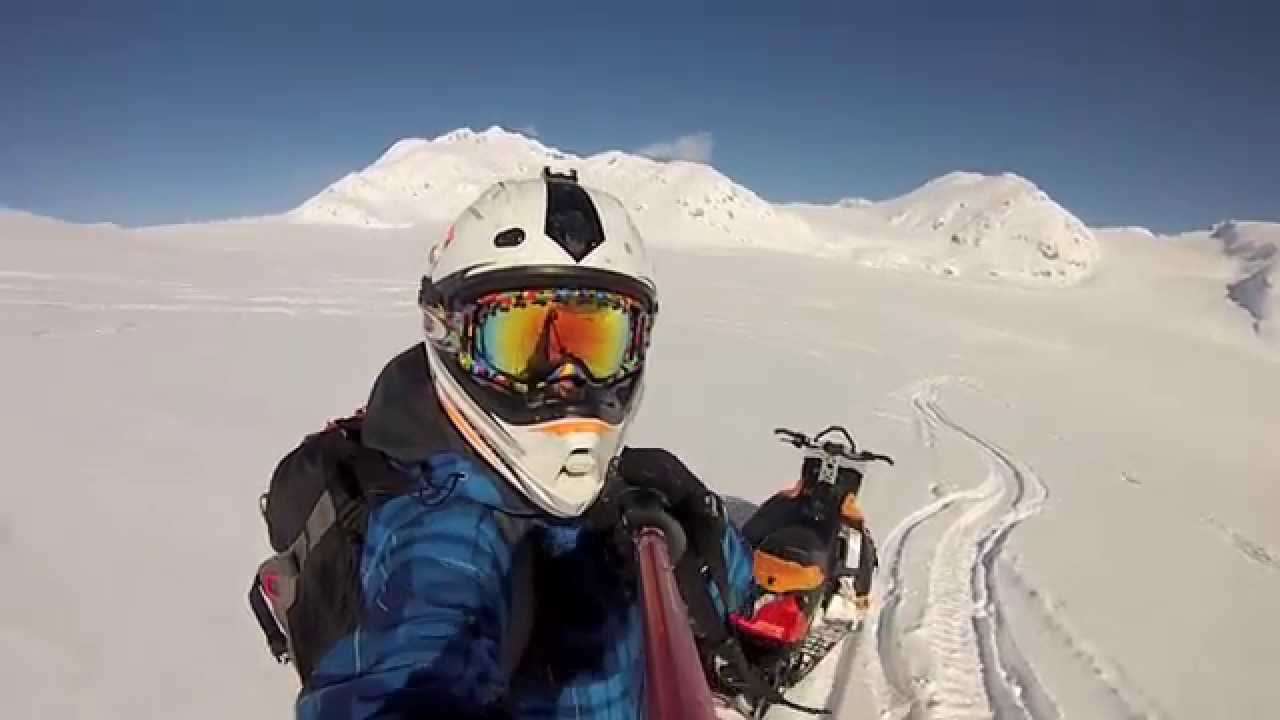Pemberton Ice  Cap Snowboard run 1
