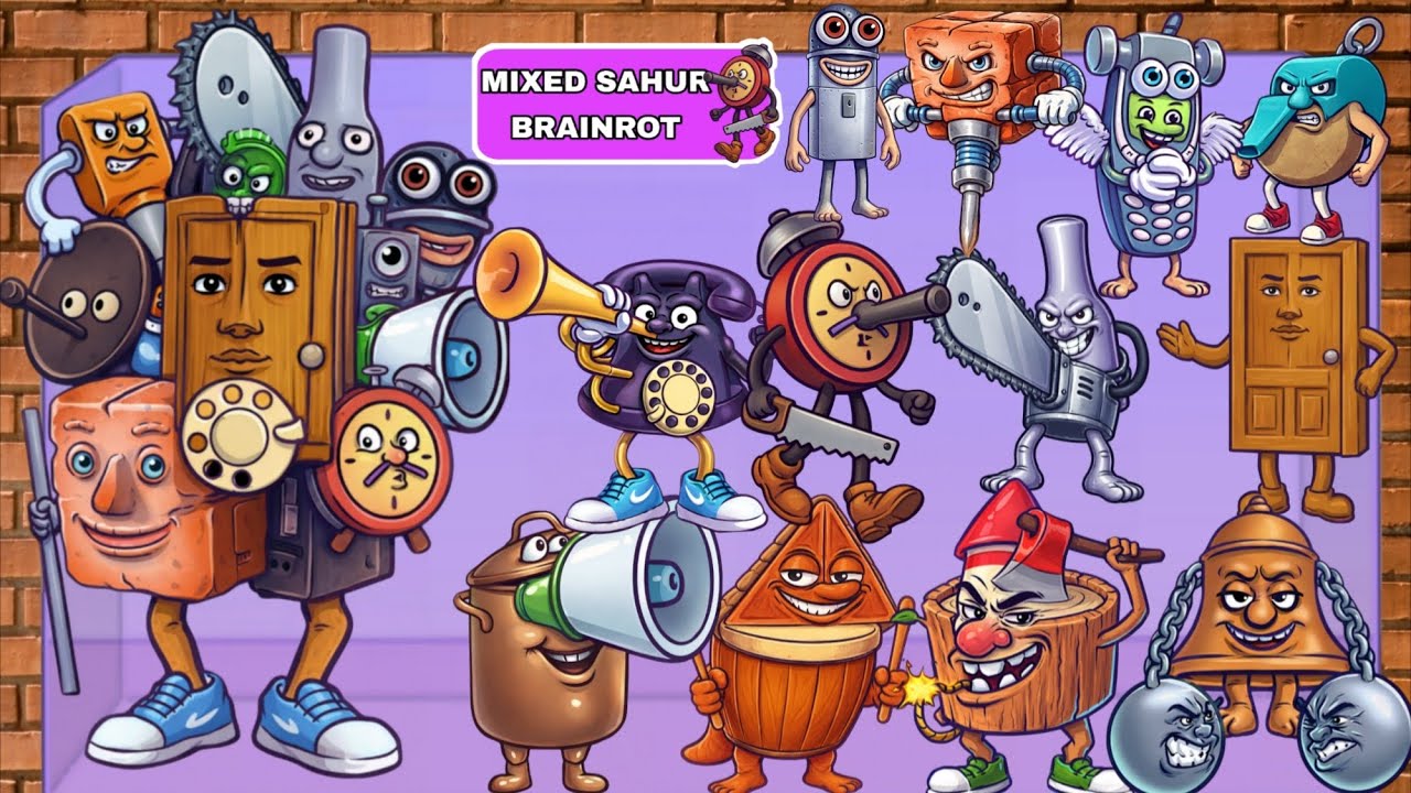 Merge Fellas Gameplay | Mixed Sahur Brainrot Max Level Boss Fight 