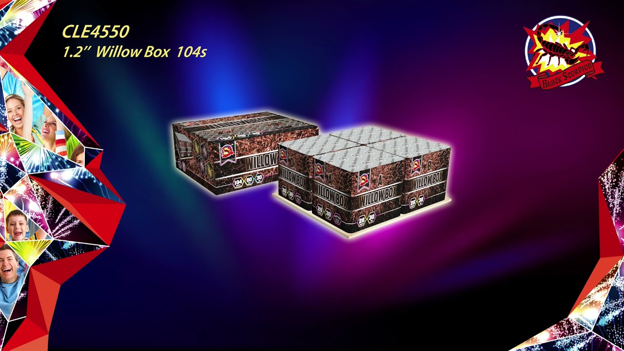 CLE4550 1.2'' WILLOW BOX 104S