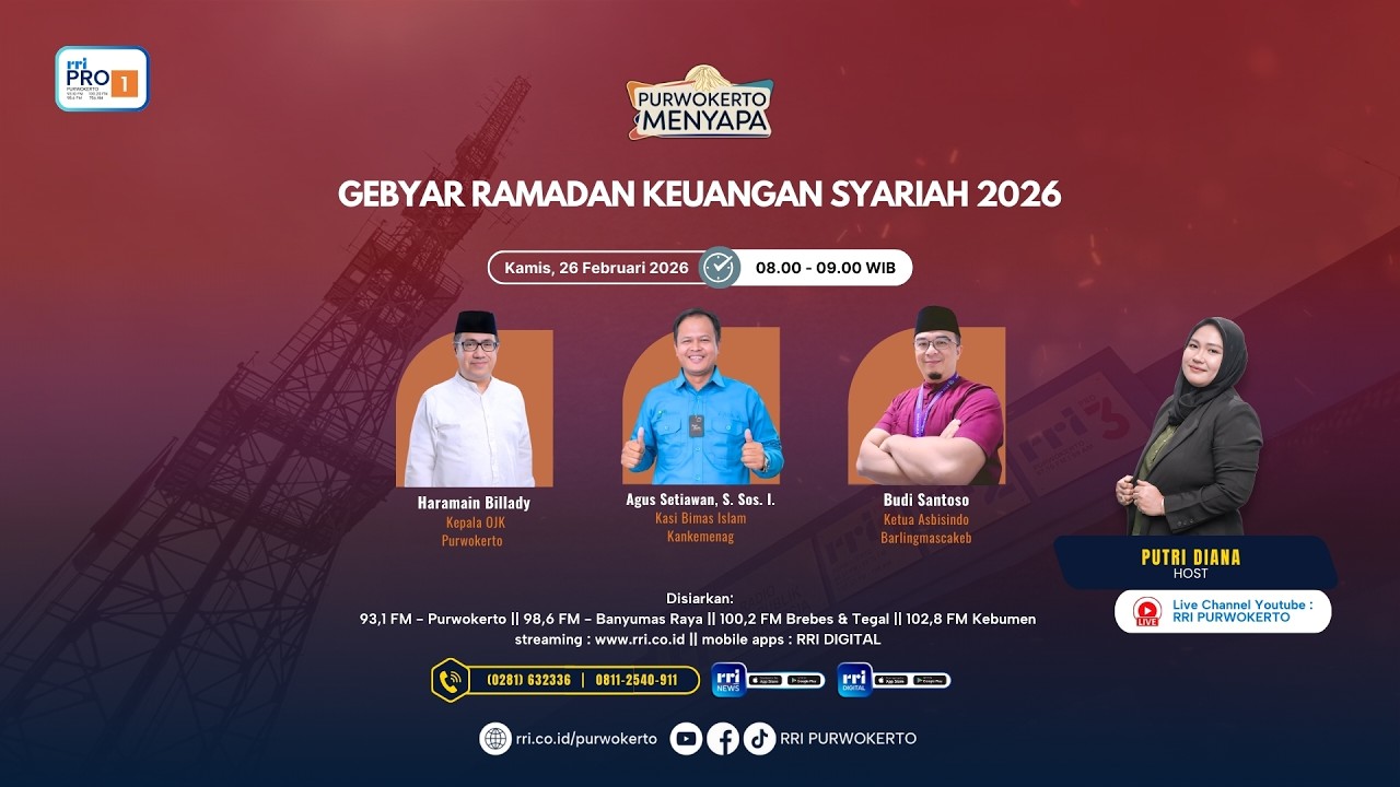 Purwokerto Menyapa | GEBYAR RAMADAN KEUANGAN SYARIAH 2026