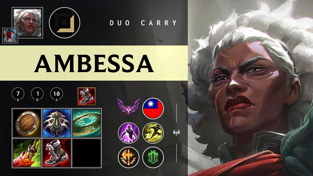 Ambessa Carry vs Jinx - TW Master Patch 26.04