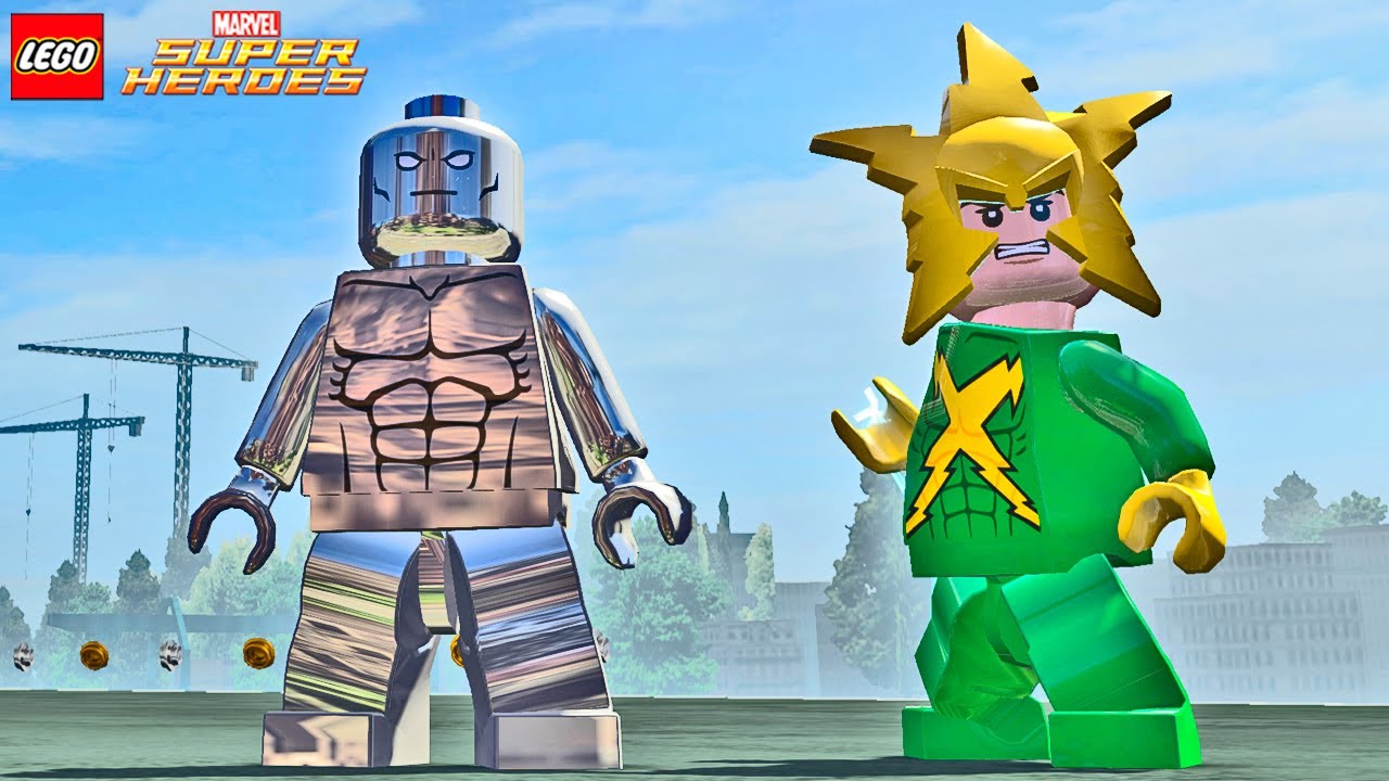 ELECTRO ELETRIZANTE E O SURFISTA PRATEADO no LEGO Marvel Super Heroes PS5 #31
