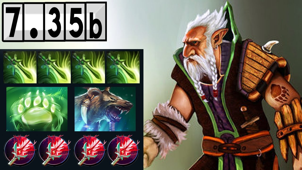 Lone Druid - Mid Lane Vs. Huskar!  [Full Match Gameplay Dota 2] 7.35b