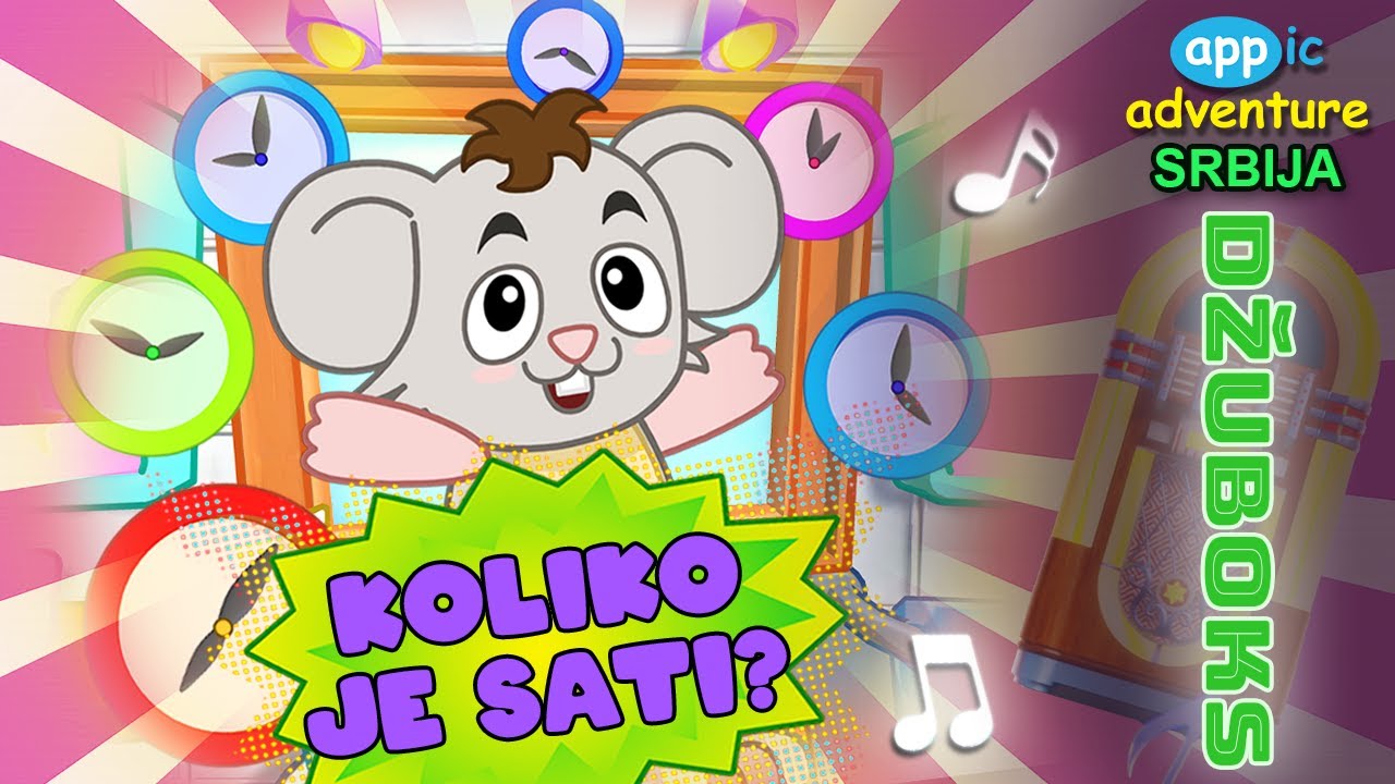 Dečje pesmice - Koliko je sati? 🎵 | PESMICE ZA DECU |