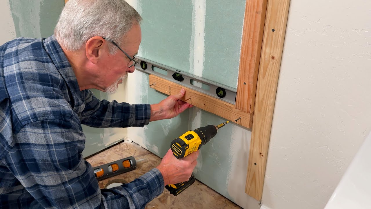 How to Install a MAAX Cyrene Corner Shower Kit Step 1 – Install the Frame