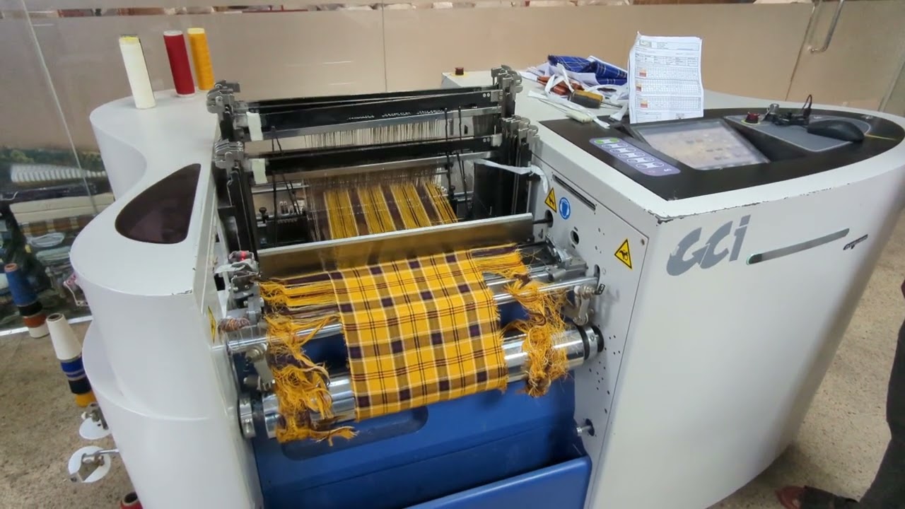 CCI Loom for making Yarn dyed Small Fabric