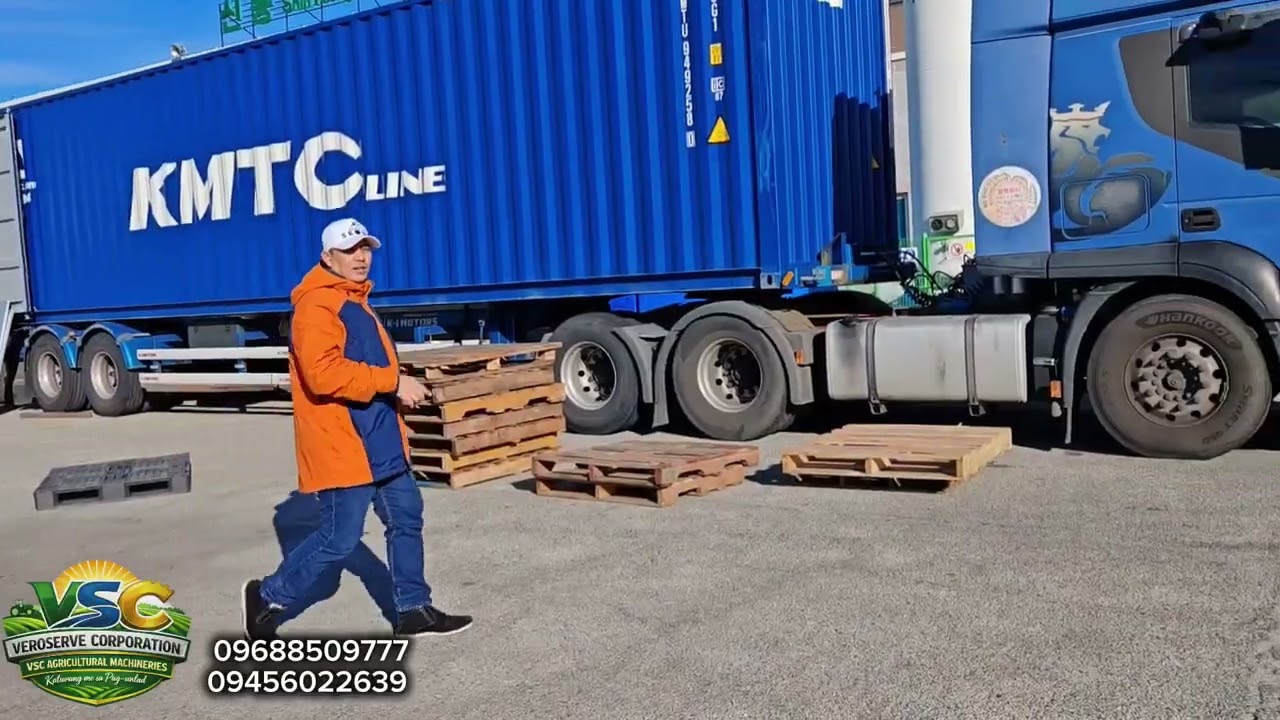 Preparing for Cargo Loading at Shin Nong Company Factory | Korea to Philippines