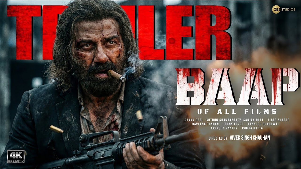 BAAP Official Trailer (2026)| Sunny Deol | Sanjay Dutt | Mithun Chakraborty | Jackie Shroff | Update