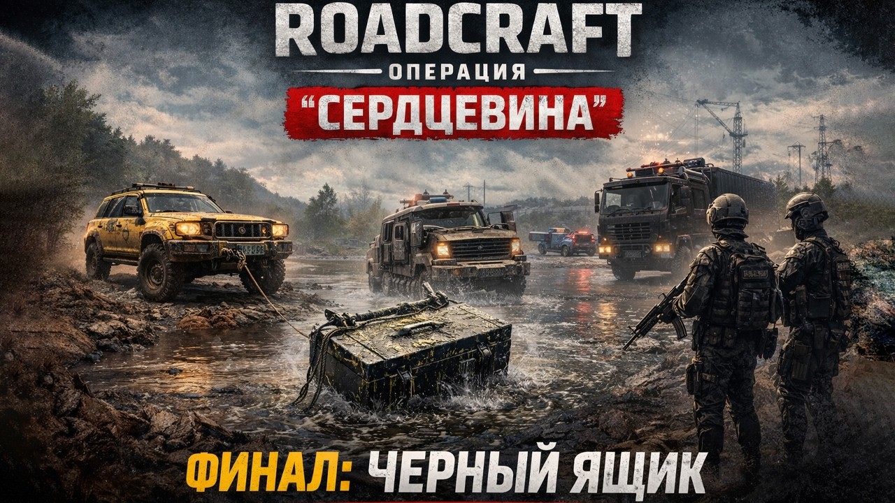 ФИНАЛ «СЕРДЦЕВИНЫ» — ЧЕРНЫЙ ЯЩИК НЕ УТОПИЛИ | Последний день операции | RoadCraft