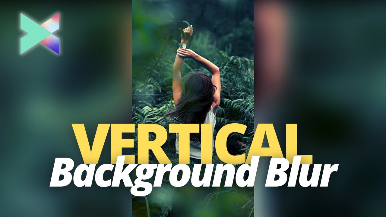 How to Add Vertical BACKGROUND BLUR in Filmora x 2021