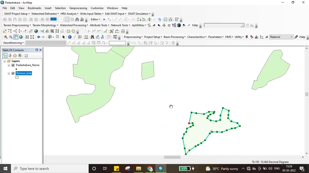 How to edit polygon in ArcGIS