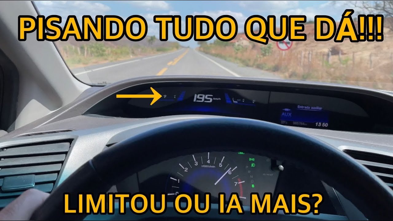 CIVIC 2.0 155CV - ANDA BEM!? 0-100 TOP SPEED!