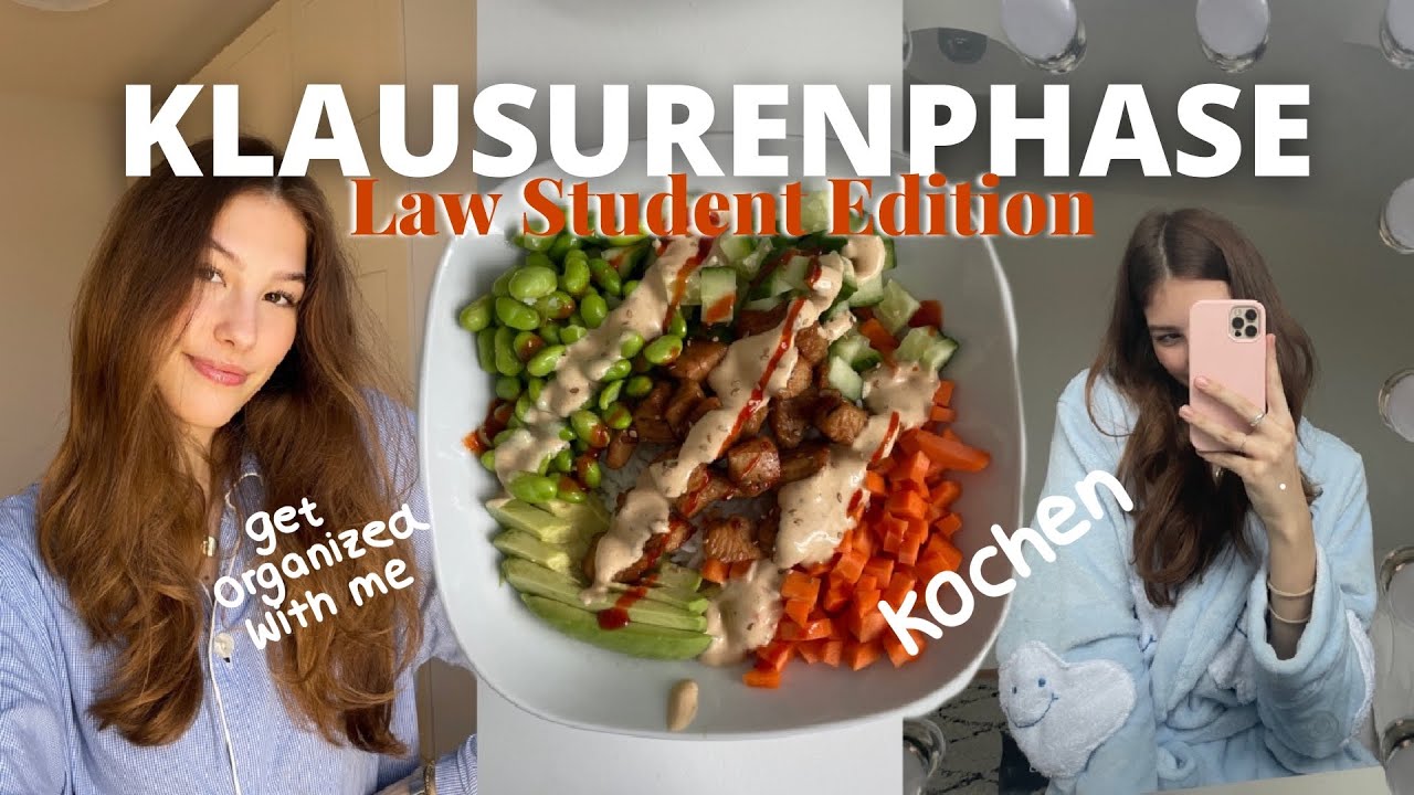 Klausurenphase // Organisieren, Kochen und Study with me | Shalina Chantal