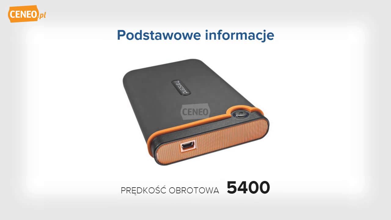 Transcend StoreJet 25 Mobile  dysk twardy - Ceneo.pl