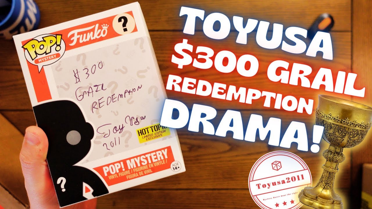 TOYUSA $300 FUNKO POP GRAIL REDEMPTION | Ranking Funko Pop Mystery Box Companies