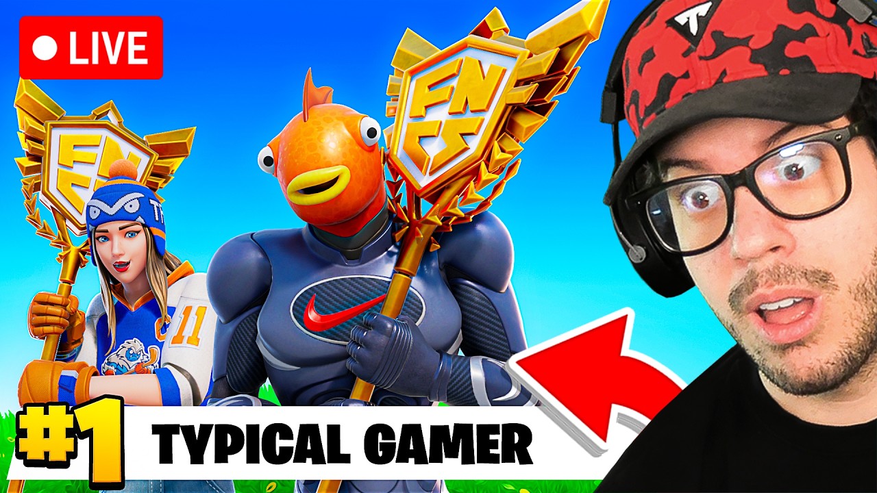 FNCS DIVISION 1, DAY 1 TOURNAMENT in FORTNITE!