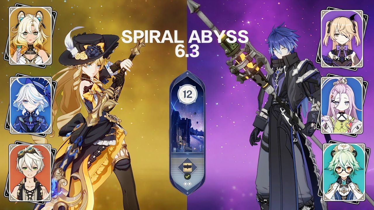 C0 Navia & C0 Flins | Spiral abyss 6.3 floor 12