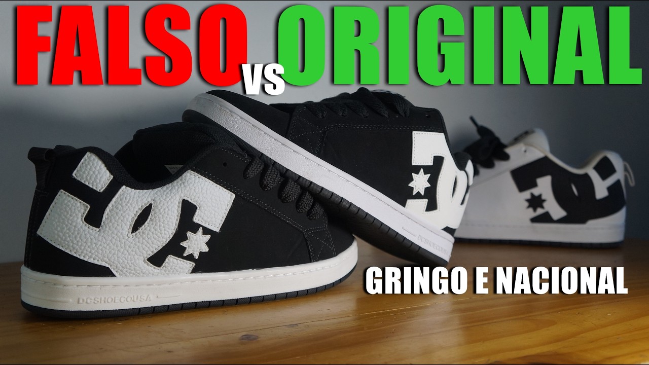 DC FALSO VALE A PENA? Court Graffik falso vs original