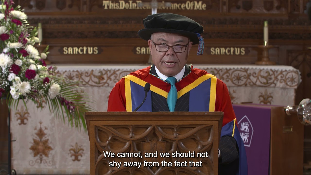 "Do not sit on the side lines" - Professor Jonathan Van Tam Honorary Graduation Speech BGU 2021