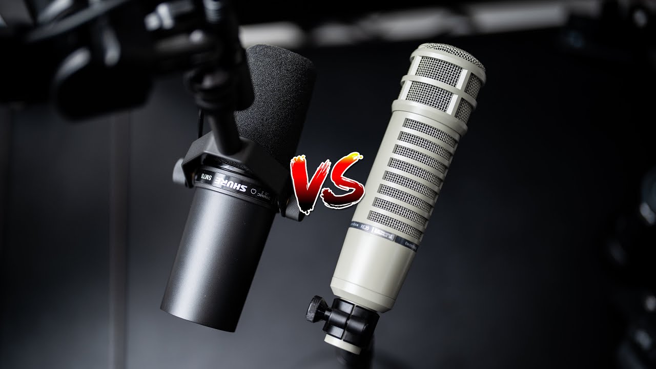 Какой микрофон вы бы купили? Shure SM7B или Electro-Voice RE20?