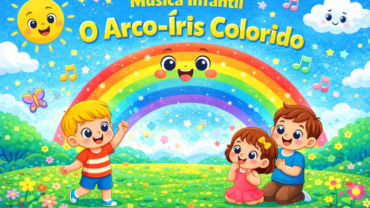 Música Infantil O Arco - íris Colorido
