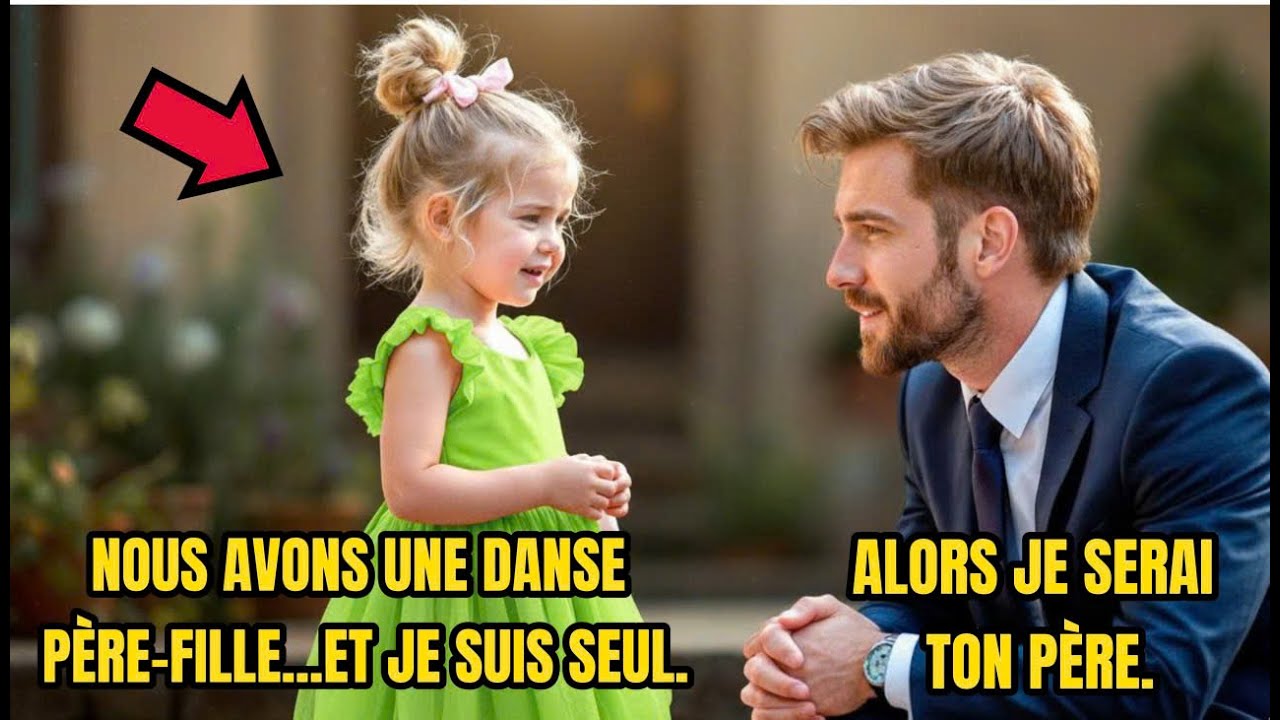 Un millionnaire voit une fillette pleurer en robe de bal : « Tous dansent avec leur père sauf moi »