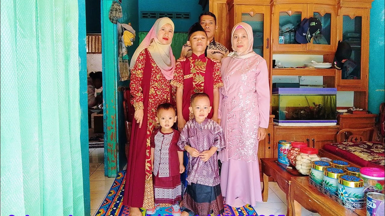 Happy Eid Mubarak 1446H/2025 //Suasana Idul Fitri di kampung, lebaran bersama keluarga