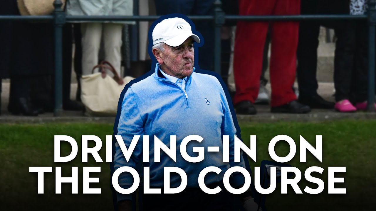Driving-in at the Old Course 🤩⛳️ | New Captain of The Royal and Ancient Golf Club of St Andrews