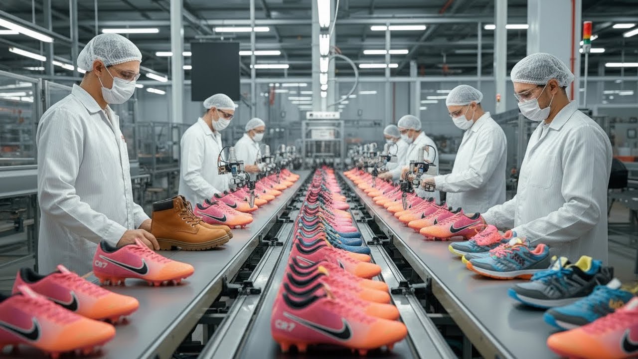 Inside Nike shoes Factory| The Journey From Sketch to Sneakers