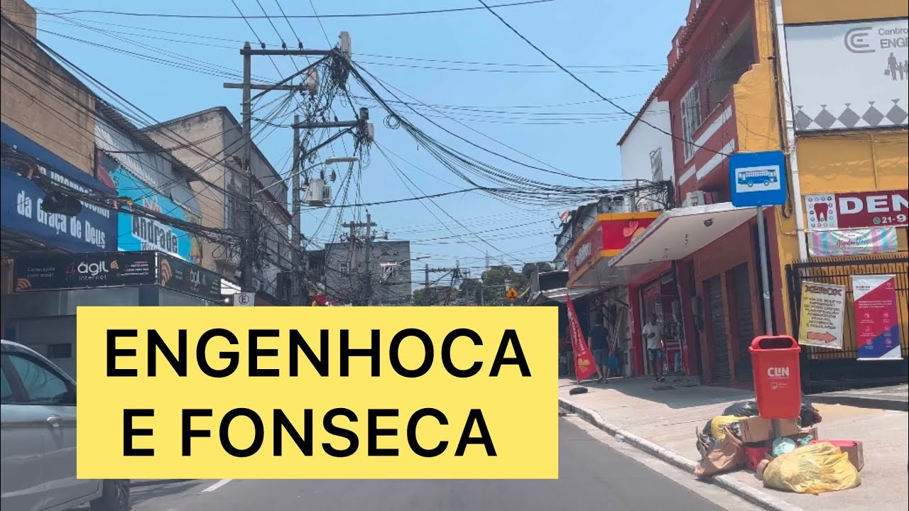CONHEÇA O BAIRRO DA ENGENHOCA E UMA PARTE DO FONSECA - EM NITERÓI. [ 4K ]