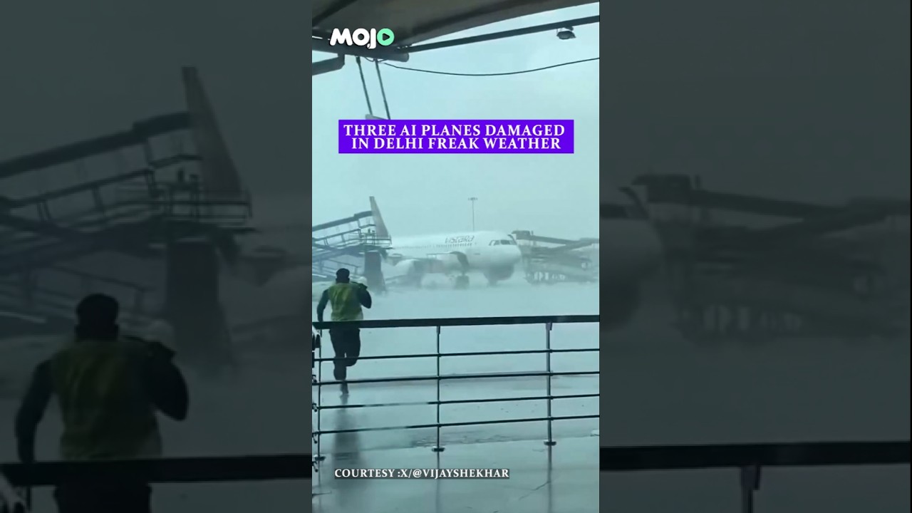 VIRAL | How Did 3 Air India Planes Get Damaged On The Ground? | Shocking IGI Airport Video | #viral