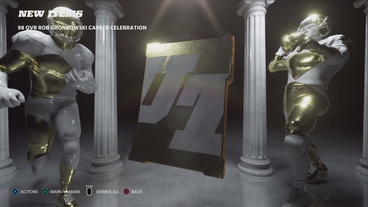 Madden 22 career tribute animation