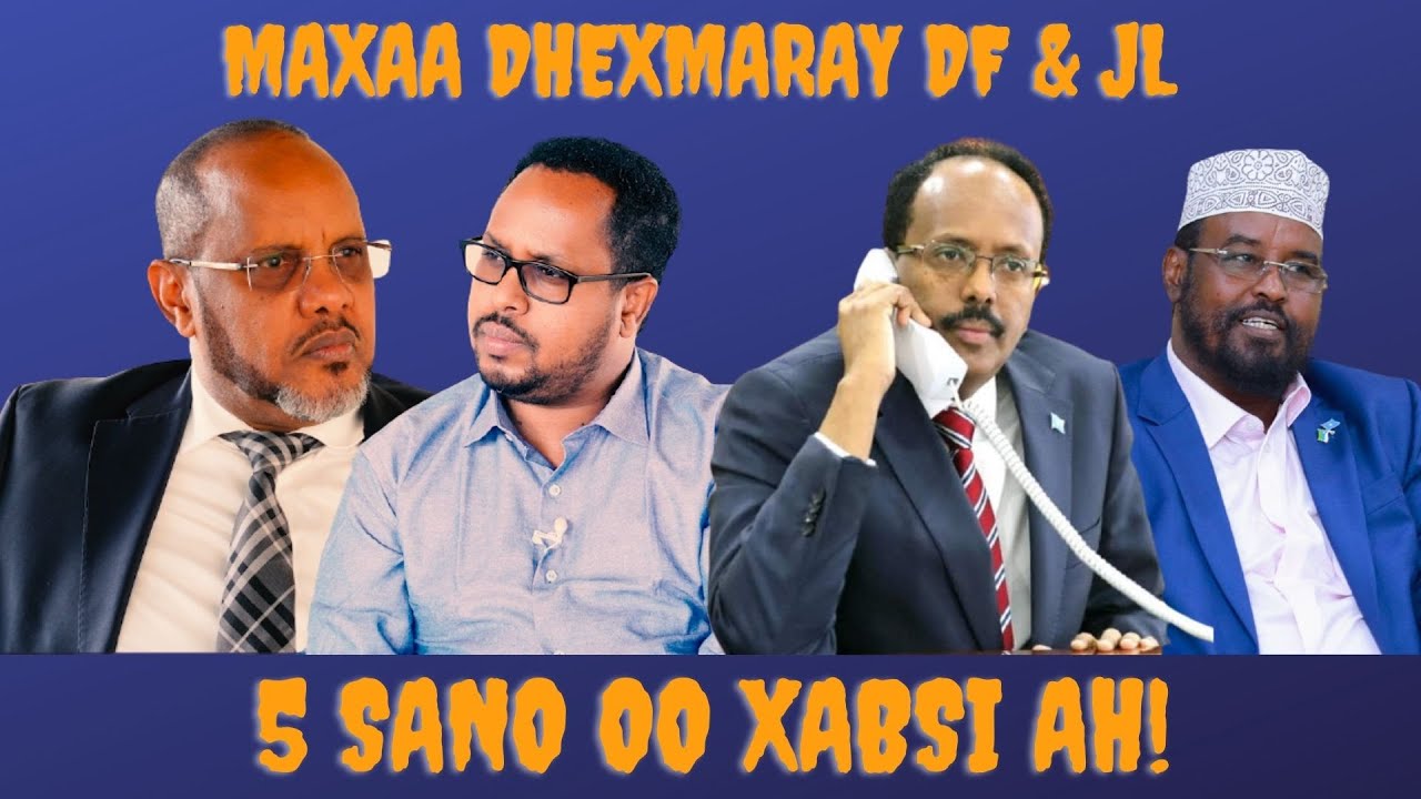 WASIIR JIRE: 5 SANO OO XAALAD ADAG AH AYAAN SOO MARNAY