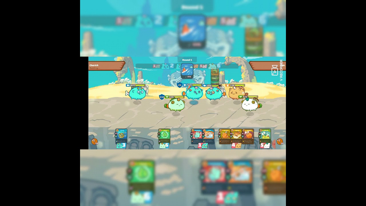 Arena Strategy AAP vs Backline healing plant (Axie infinity)