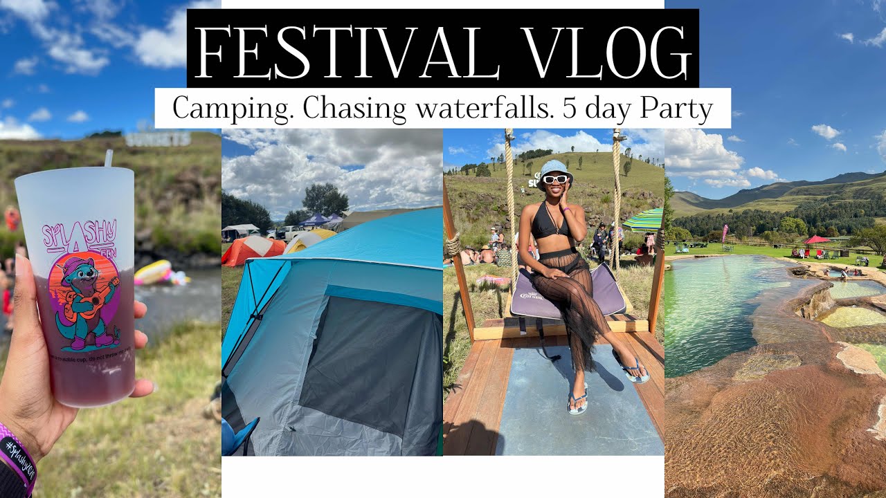 FESTIVAL VLOG 🍾🥳 | SPLASHY FEN 2024 | #southafricanyoutuber