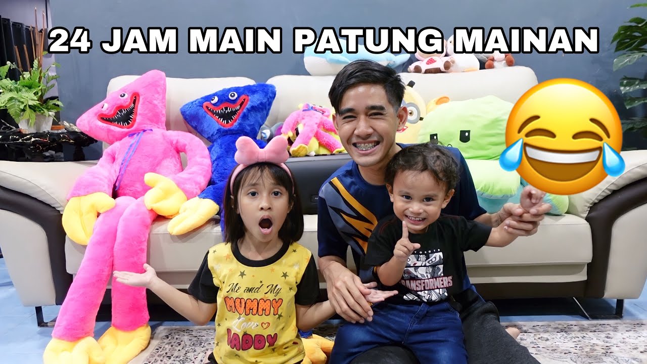 24 JAM MAIN PATUNG MAINAN 😂