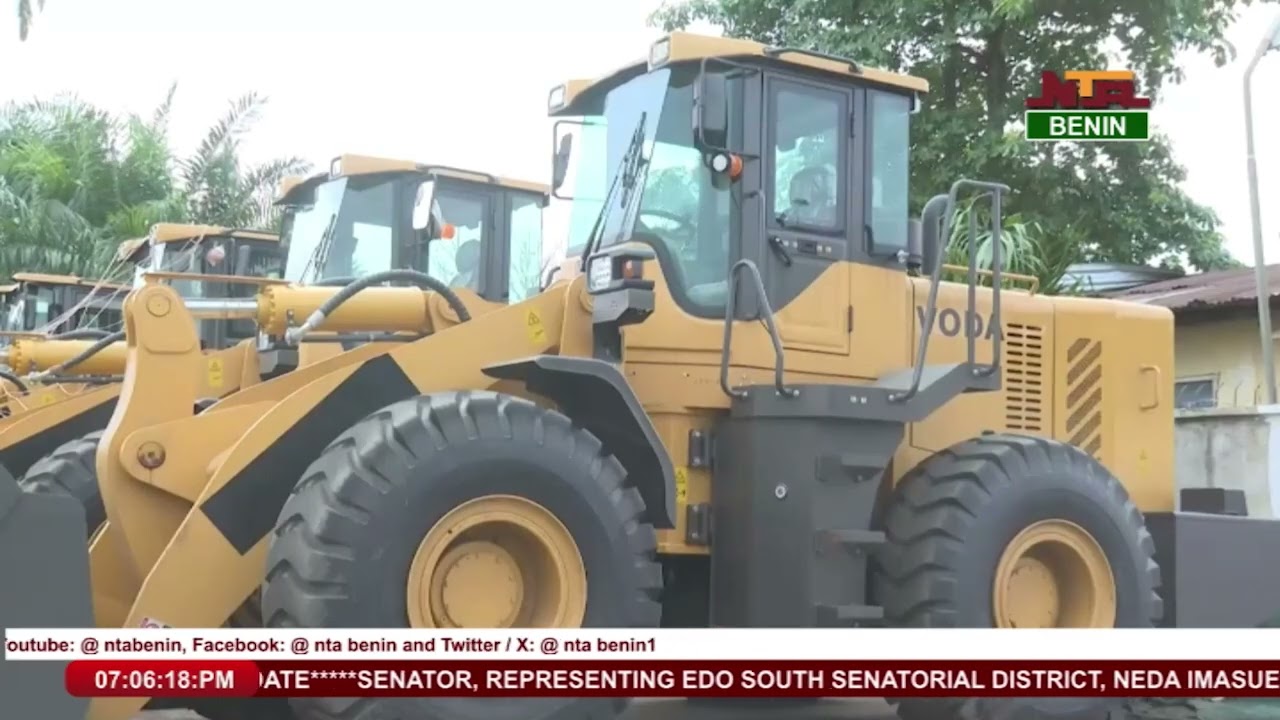 GOVERNOR OKPEBHOLO DISTRIBUTES CONSTRUCTION EQUIPMENT TO LGAs