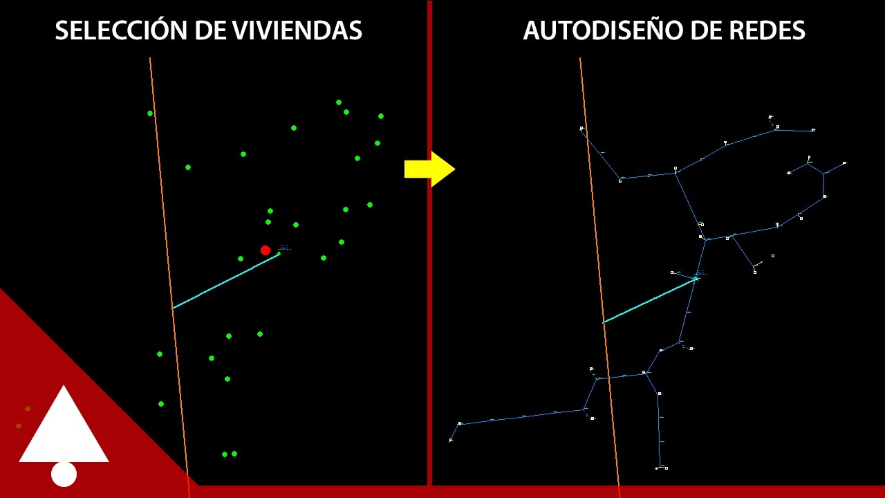 REDCAD - Diseño de una red de distribución eléctrica de media y baja tensión usando REDCAD