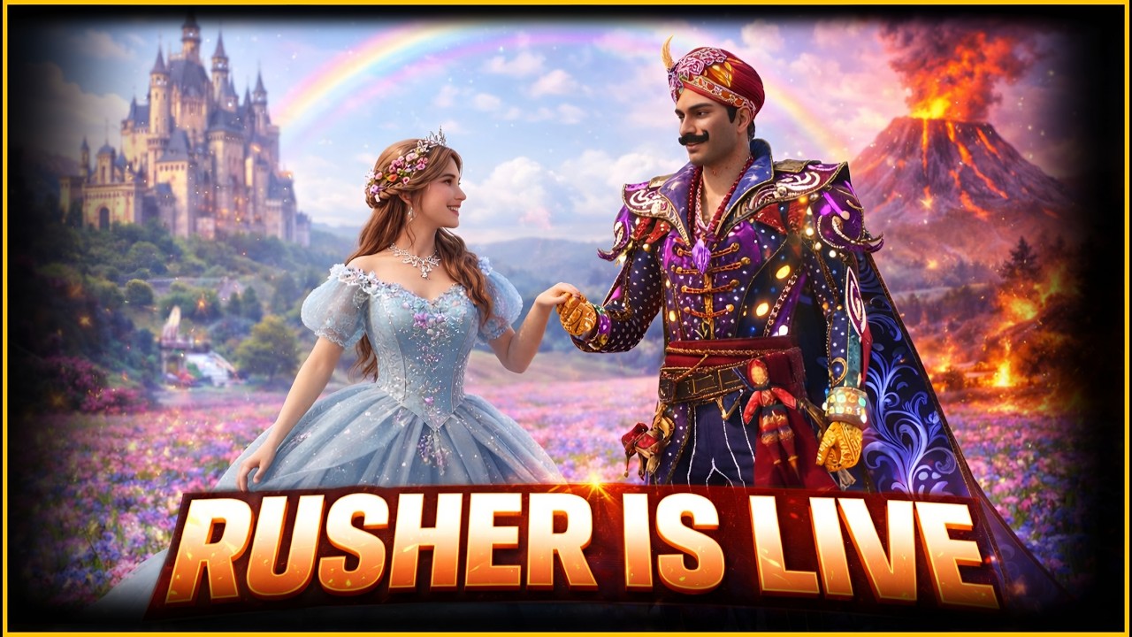 RUSHERNP IS LIVE | Only HS Challenge 😈🔥 | ScarFall 2.0
