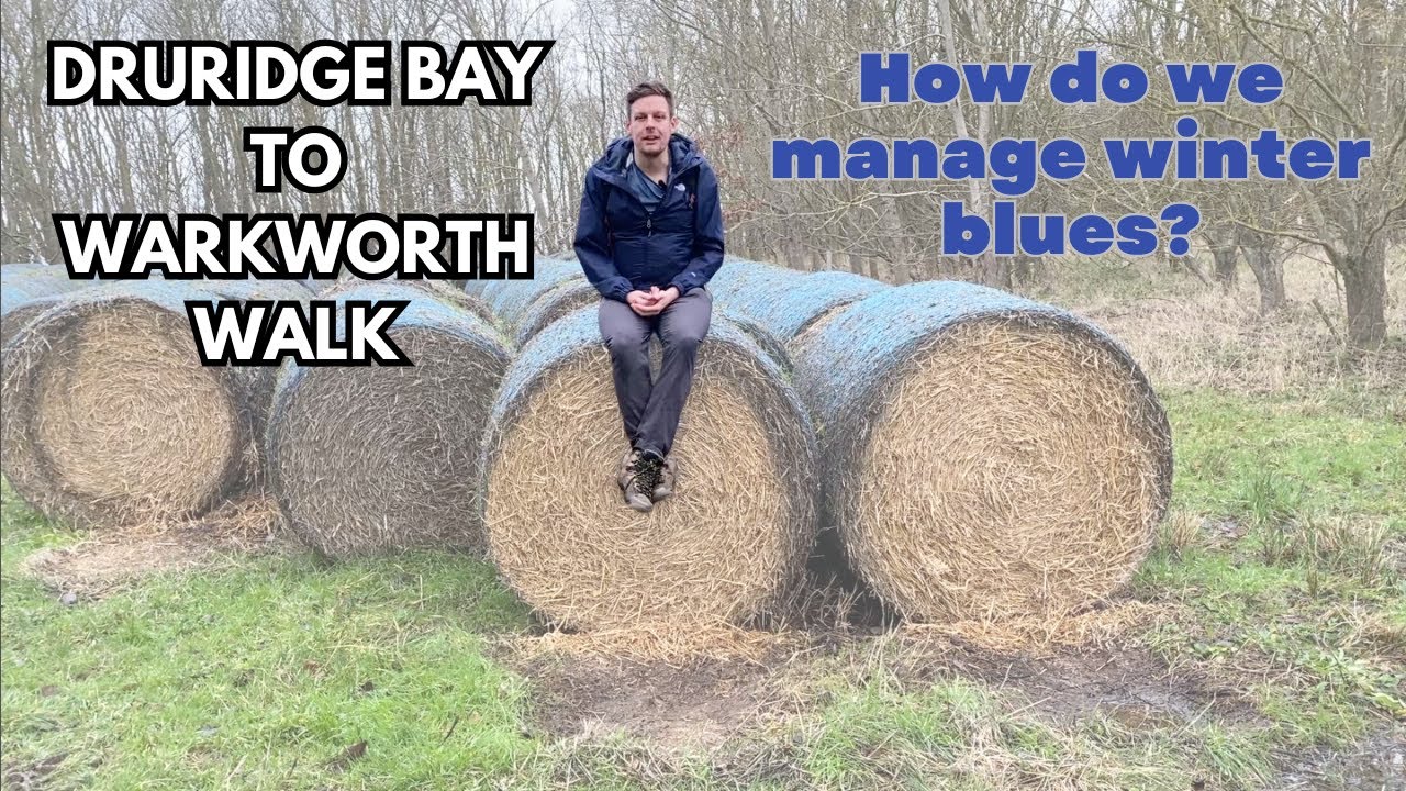 Druridge Bay to Warkworth - Winter Blues