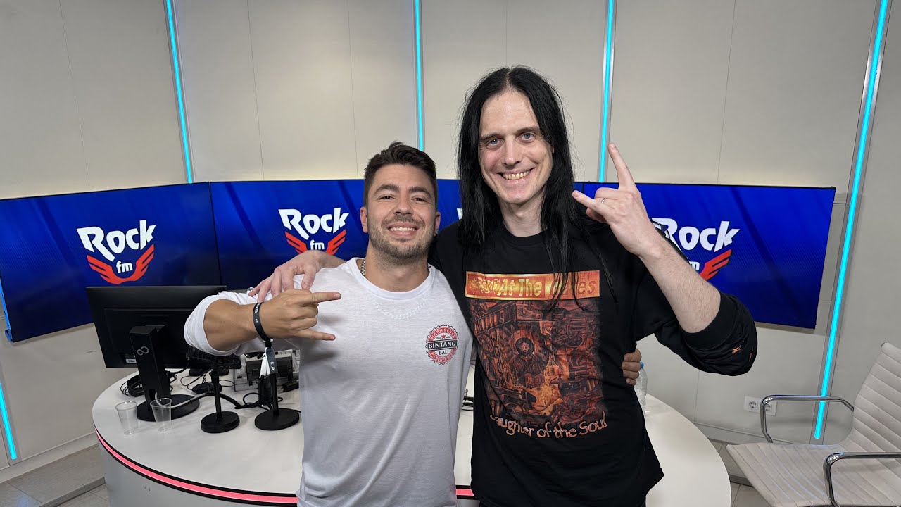 JOHANNES ECKERSTRÖM (AVATAR) se pasa por RockFM para presentar su gira