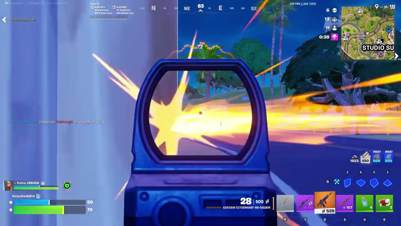 Swobodna gra w fortnite