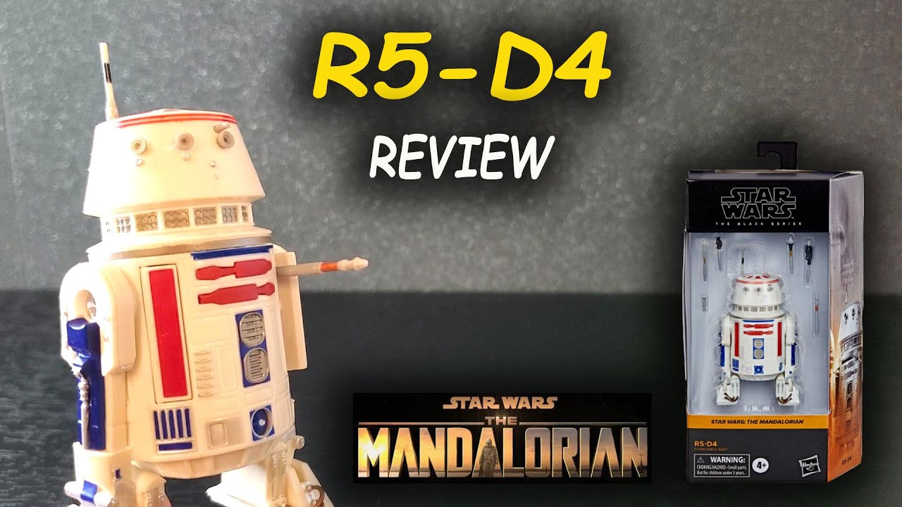 R5-D4 (Мандалорец) Star Wars Black Series — ОБЗОР
