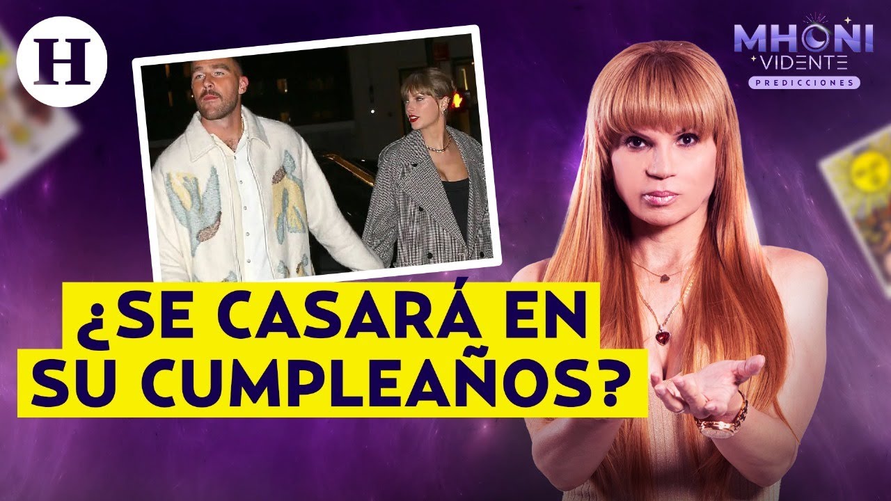 ¿Suenan campanas de boda Mhoni Vidente predice que Taylor Swift se casará tras éxito mundial