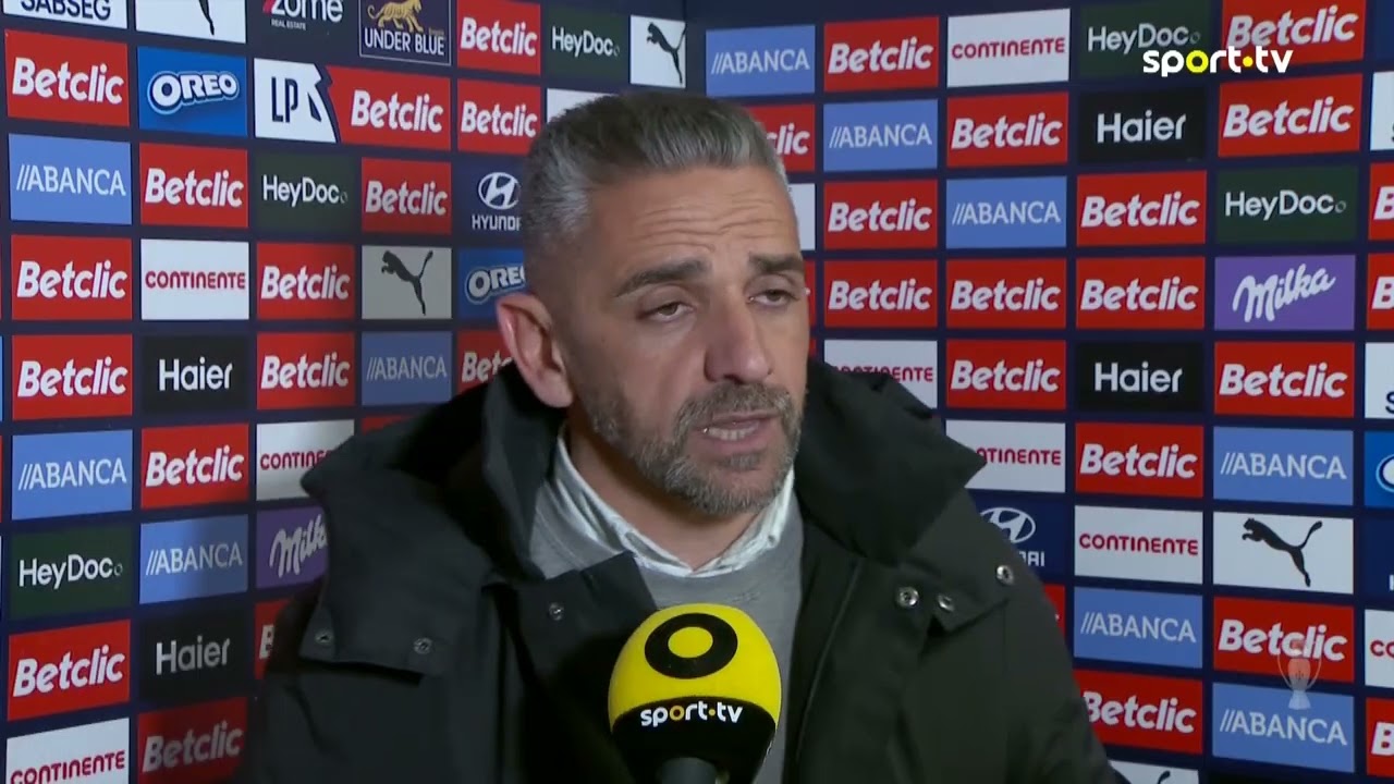I Liga (#22) | Sporting 1-0 Famalicão: Flash Interview Rui Borges