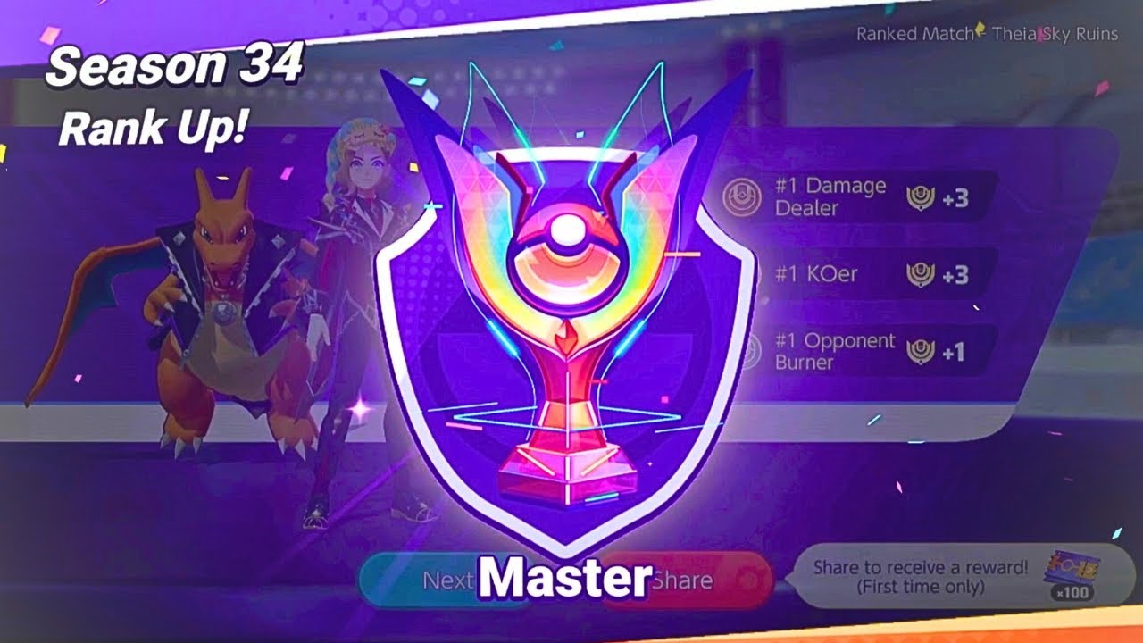 Pokémon Unite’s CRAZIEST Rank Up Match