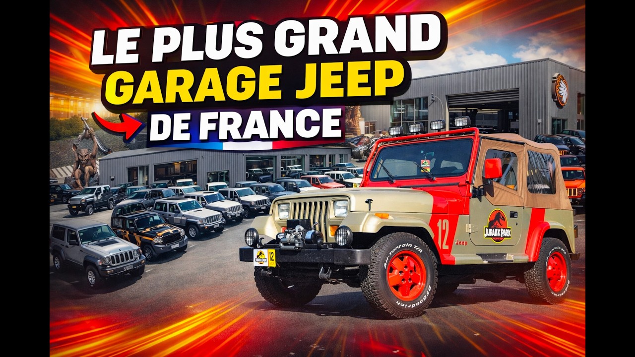 Bienvenue dans le plus grand garage Jeep de France ! 🇫🇷