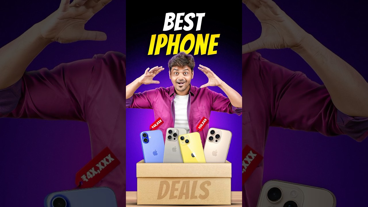 🔥 இந்தா வந்துட்டான்-ல 🤩 Amazon & Flipkart Best'u iPhone Deals💥  #iPhone #TamilTech